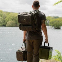 Ridge Monkey Ruggage 40L Rucksack & Accessory Case Bundle